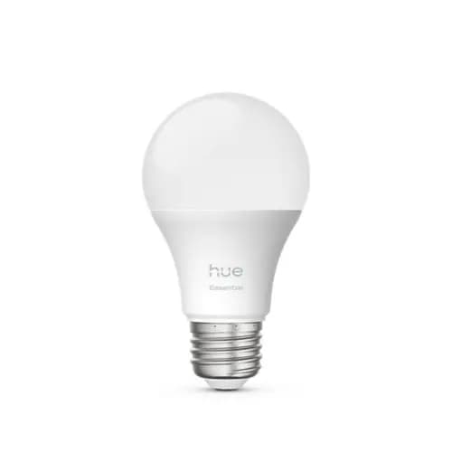 Philips Hue White and color ambiance Essential A19 - E26 smart bulb - 800 lm - 8.8W [Ambient temperature range -4 to +113 °F, Operational humidity 5% <H<95% (non condensing), Opera