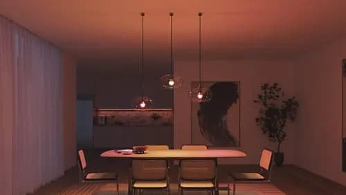 Philips Hue White and color ambiance Essential A19 - E26 smart bulb - 800 lm - 8.8W [Ambient temperature range -4 to +113 °F, Operational humidity 5% <H<95% (non condensing), Opera