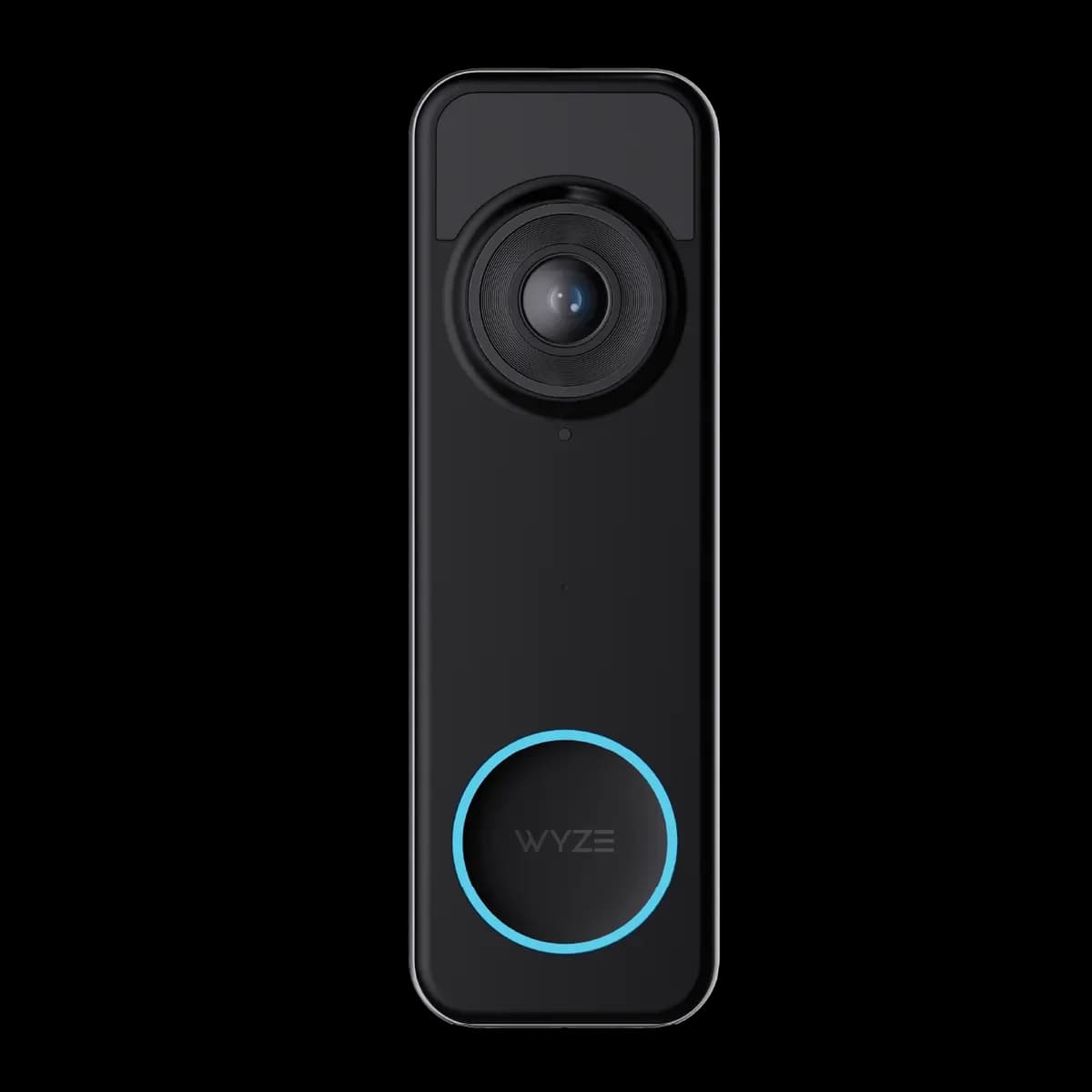 Wyze Battery Video Doorbell Black [1536 x 1536, IP65, Wi-Fi 6]