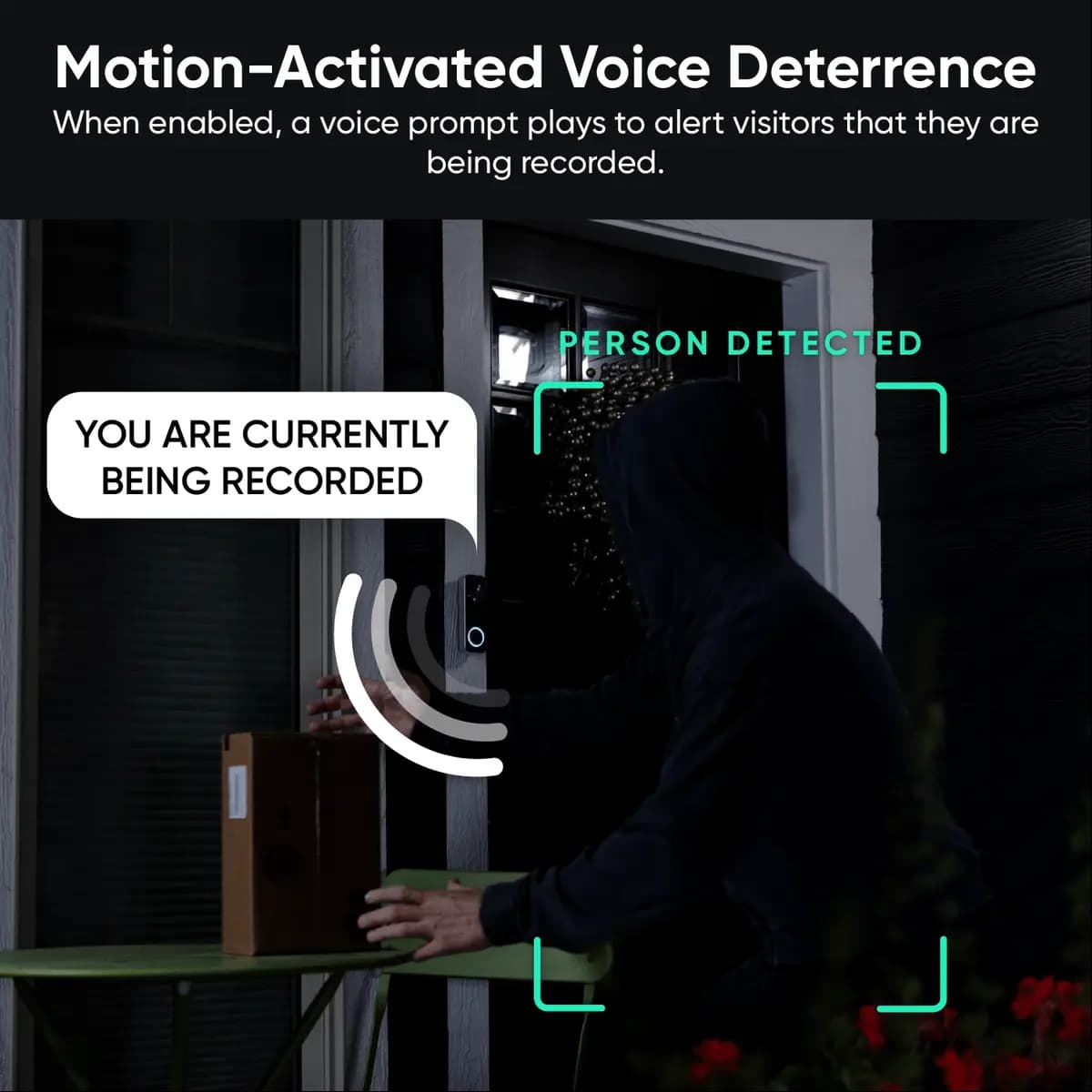 Wyze Battery Video Doorbell Black [1536 x 1536, IP65, Wi-Fi 6]
