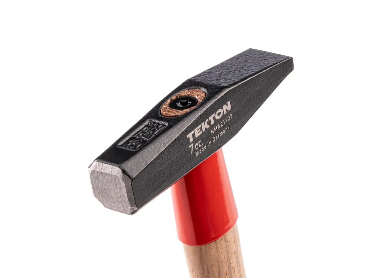 TEKTON 7 oz. Cross Peen Hammer [A. Length (in.) 11.0, B. Width (in.) 3.8, C. Height (in.) 0.8]