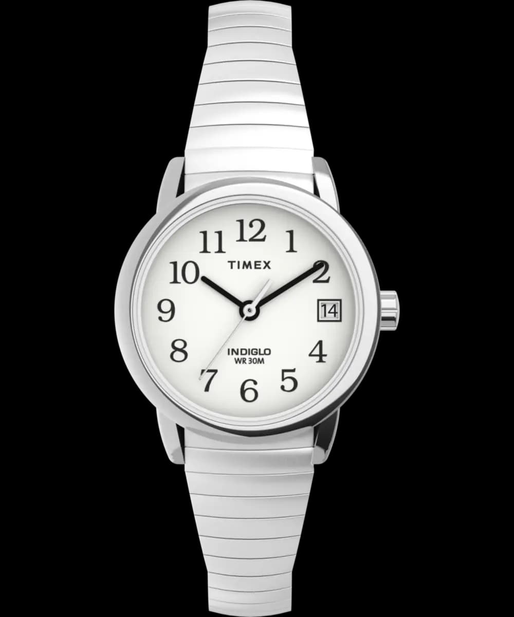 Timex Easy Reader 25mm Expansion Band [30 m, Stainless Steel]