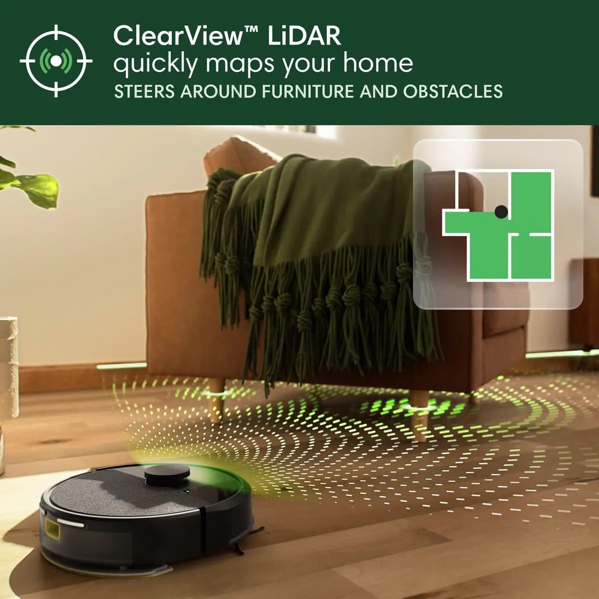 iRobot Roomba 105 Combo Robot [13.23 (L) x 13.19 (W) x 4.09 (H), 6.27, 3000 mAh LFP]