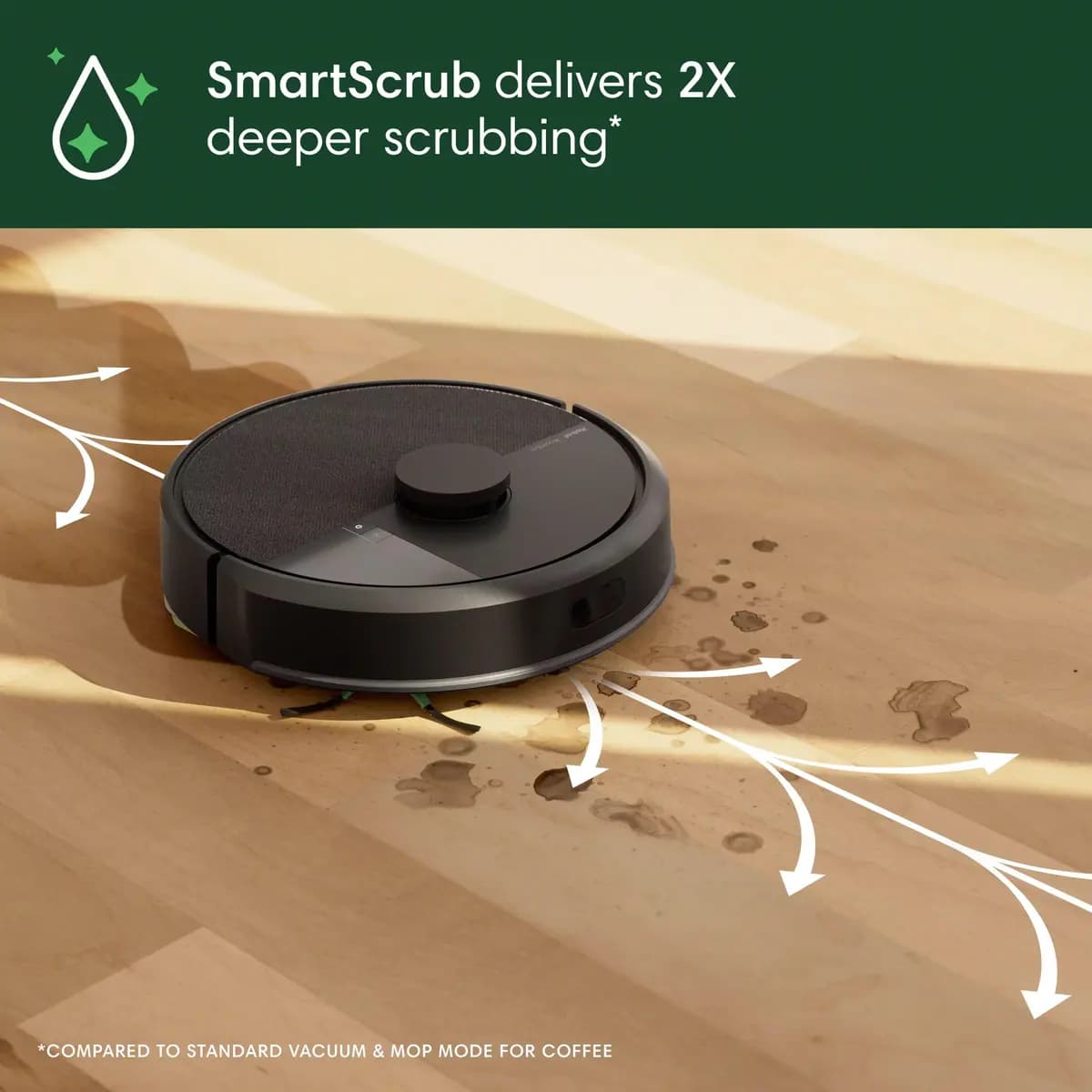 iRobot Roomba 105 Combo Robot [13.23 (L) x 13.19 (W) x 4.09 (H), 6.27, 3000 mAh LFP]
