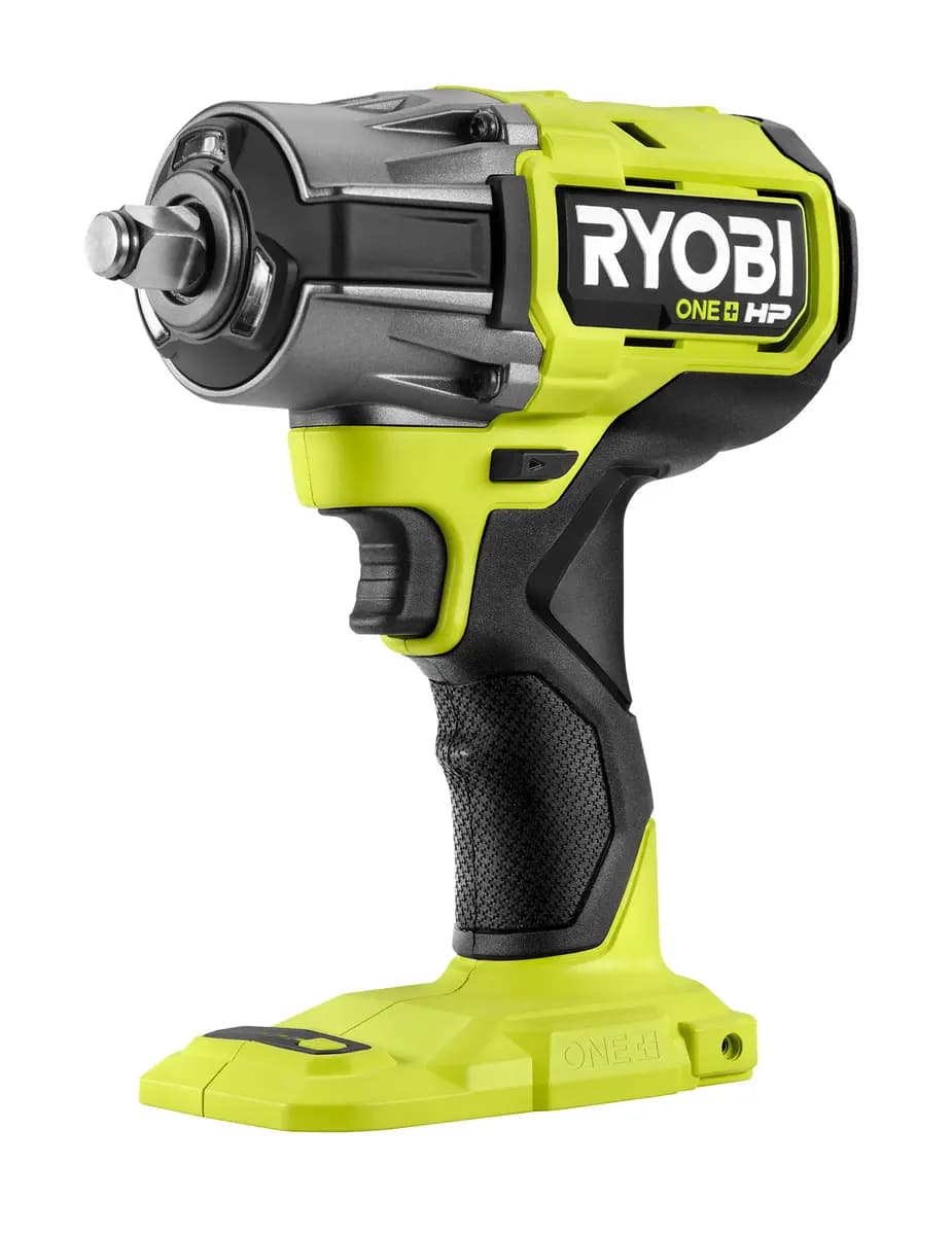 RYOBI 18V ONE+ HP 4-Mode Mid Torque 1/2" Impact Wrench [model PBLIW25, tool_type Impact Wrench, anvil 1/2" with friction ring]