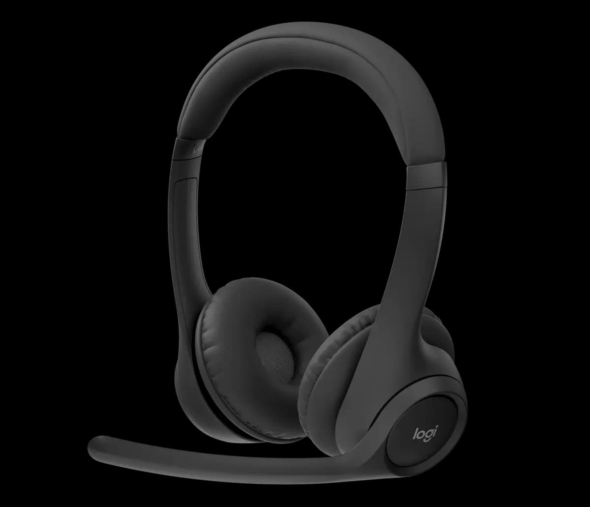 Logitech Zone 300 - Midnight Black [6.8 in (172.8 mm), 6.56 in (166.7 mm), 2.6 in (66 mm)]