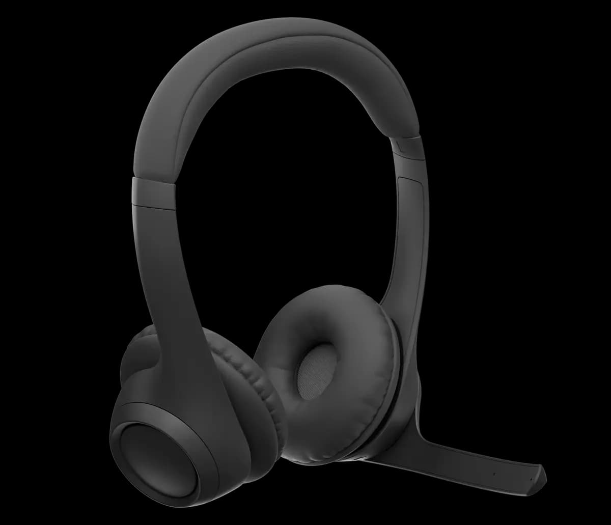 Logitech Zone 300 - Midnight Black [6.8 in (172.8 mm), 6.56 in (166.7 mm), 2.6 in (66 mm)]