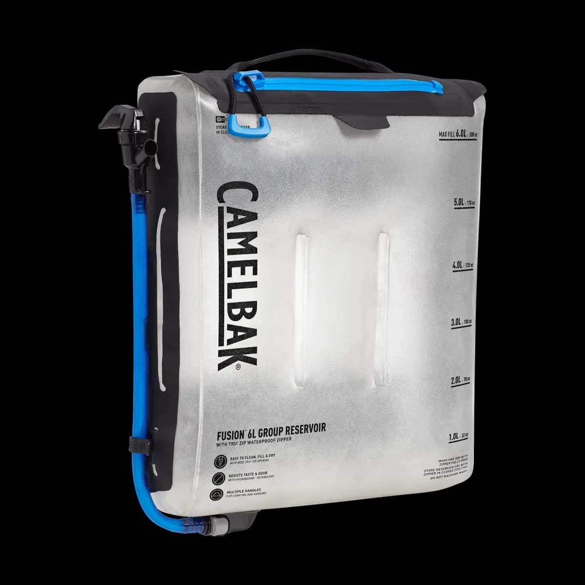 CamelBak FusionÃ¢â€žÂ¢ 6L Group Reservoir with TRUÃ‚Â® Zip Waterproof Zipper [TRU Zip is durable, Hypalon reinforced hanging points, Skid patch on rear]