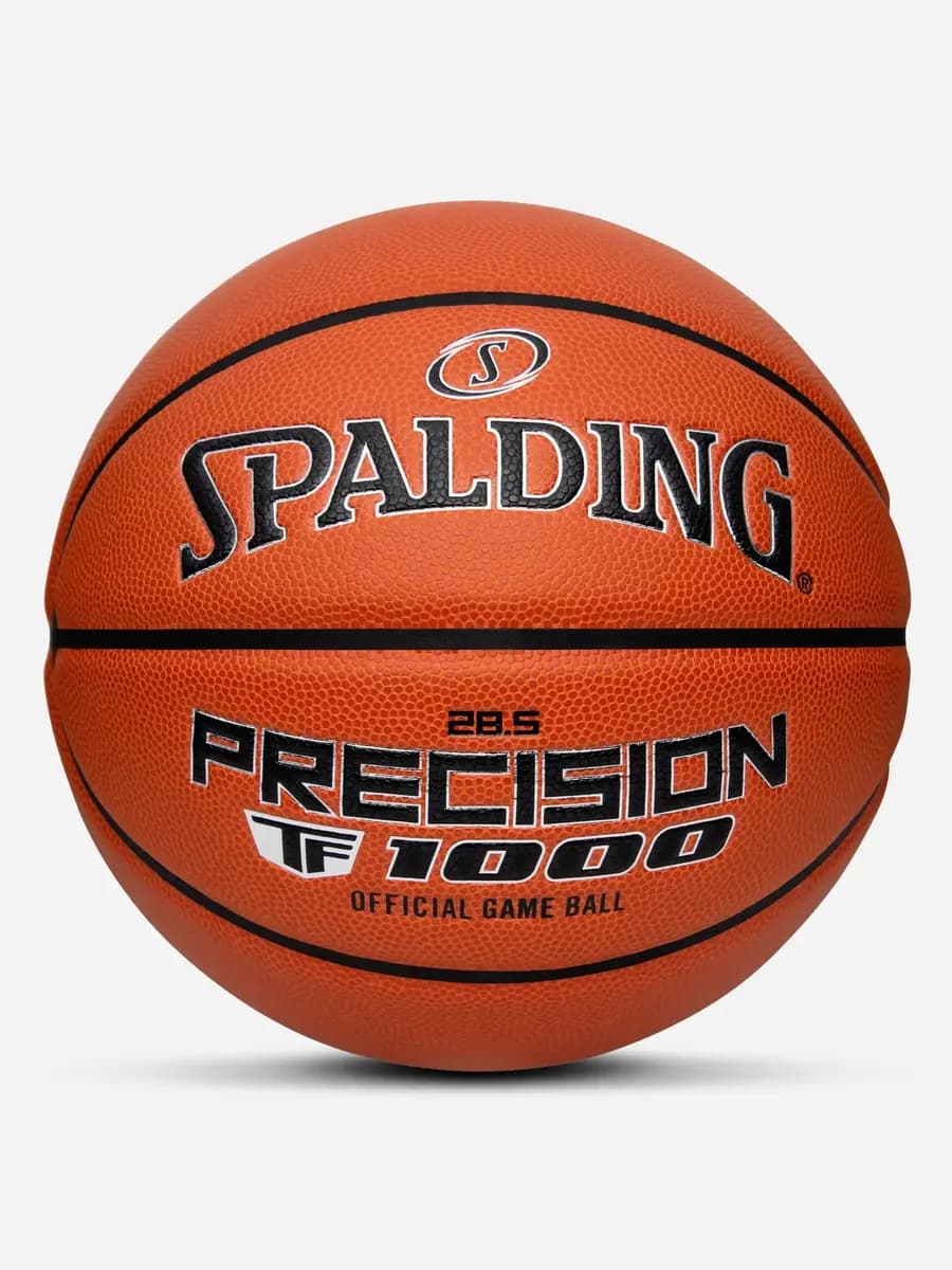 Spalding Precision TF1000® Indoor Game Basketball [BUILT DIFFERENT, SHOOTER’S TOUCH, ELITE PERFORMANCE]