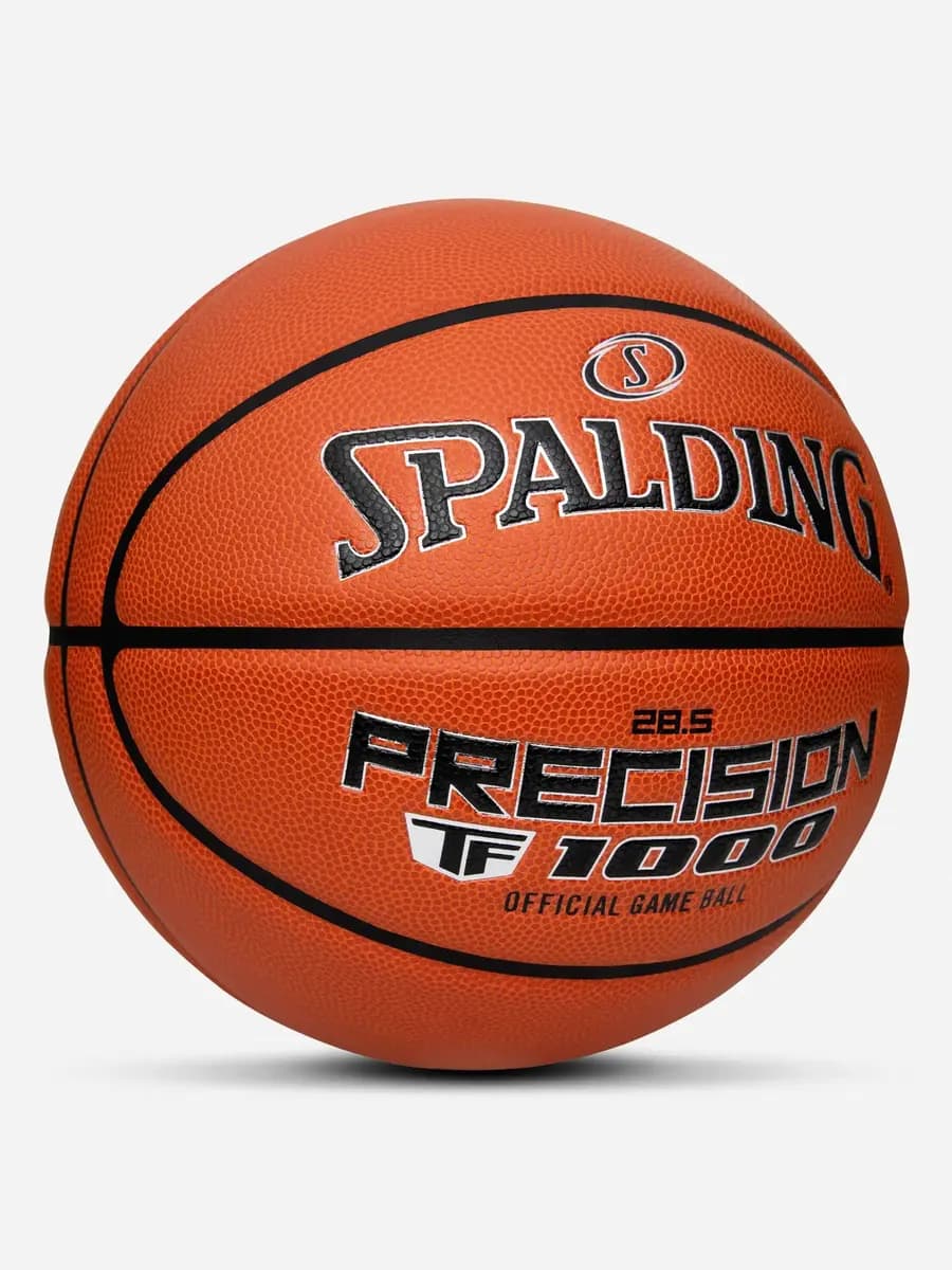Spalding Precision TF1000® Indoor Game Basketball [BUILT DIFFERENT, SHOOTER’S TOUCH, ELITE PERFORMANCE]