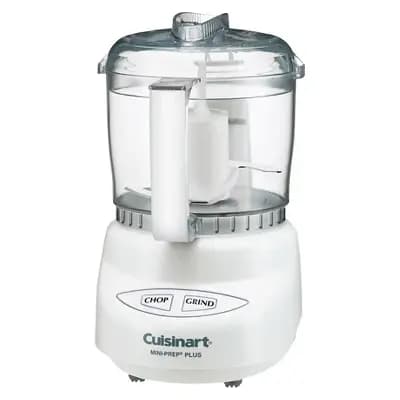 Cuisinart 3 Cups 250W Prep Plus Mini Food Processor White DLC-2A: Small Chopper, Dishwasher-Safe, Stainless Steel Blades [24 Ounces, 250 watts, 3 Pounds]
