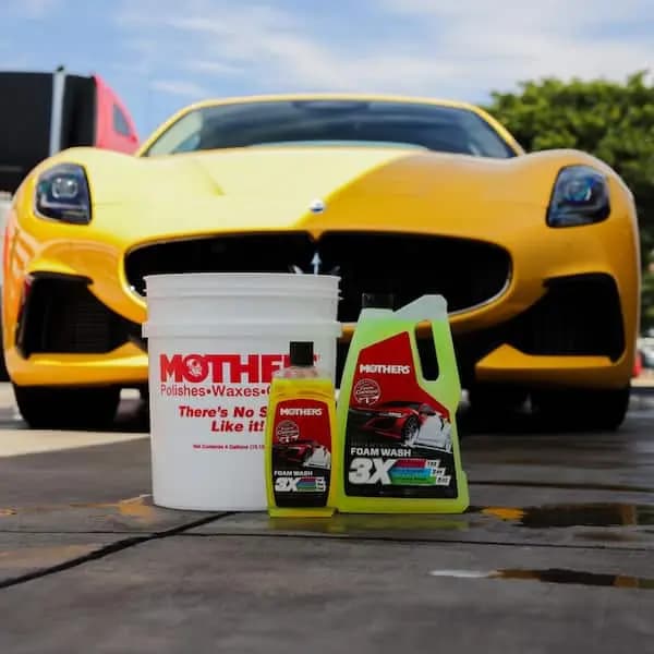MOTHERS 100 oz. Triple Action Foam Wash Liquid Concentrate, 05610 [Automotive Part Type: Car Wash Soap, General Part Type: Car Wash Soap, Pack Size: 1]