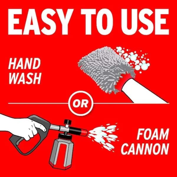 MOTHERS 100 oz. Triple Action Foam Wash Liquid Concentrate, 05610 [Automotive Part Type: Car Wash Soap, General Part Type: Car Wash Soap, Pack Size: 1]