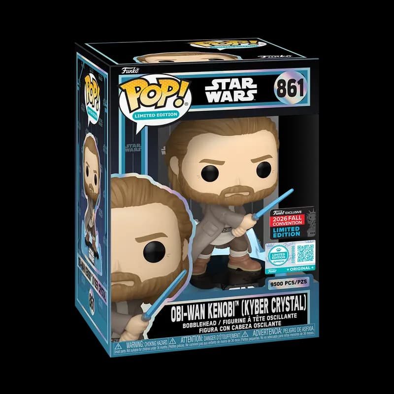 Funko Pop! Obi-Wan Kenobi (Kyber Crystal) [Pop!, Star Wars]