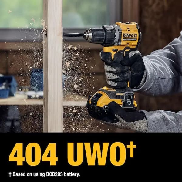 DEWALT Atomic 20V Lithium-Ion Cordless Compact 1/2 in. Drill/Driver Kit with 2.0Ah Battery and Charger, DCD794D1 [Battery Amp Hours: 2 Ah, Battery Power Type: Lithium Ion, Battery 