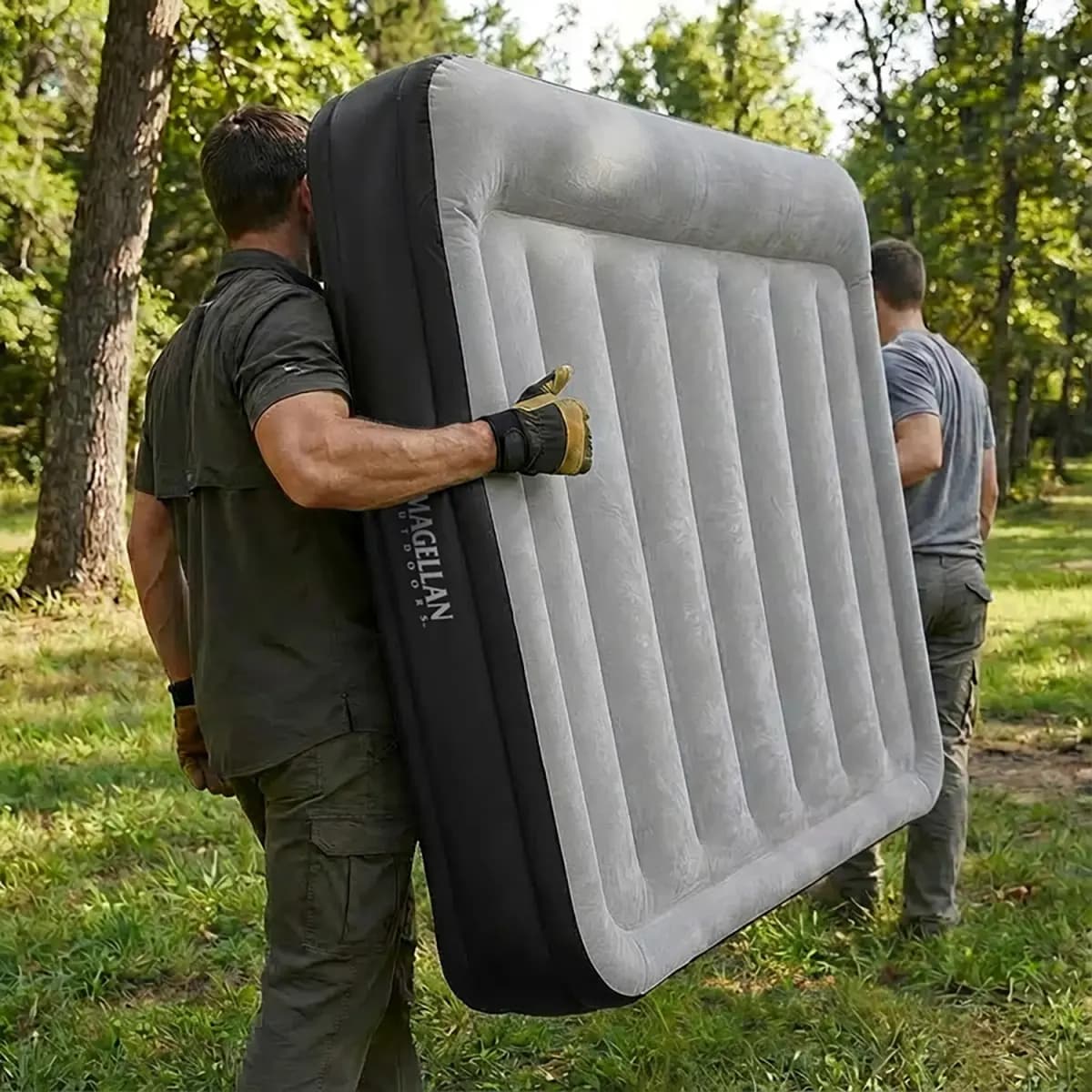 Magellan Outdoors Magellan Outdoors Tritech Raised King Air Mattress with Pump [Yes, 661, Air Mattresses]