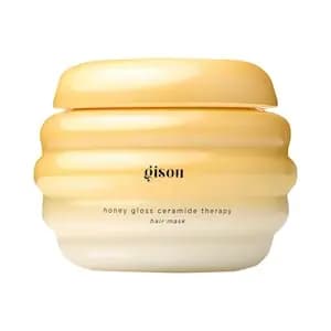 Gisou Mini Honey Gloss Ceramide Therapy Hydrating Hair Mask 2.5 oz/75 ml [Fine, Medium, and Thick, 2.5 oz/75 ml, Mirsalehi Honey and Bee Garden Oil Blend]