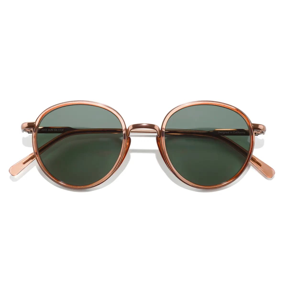 Sunski Baia Copper Forest [polarized CR-39, small, steel and TR90]