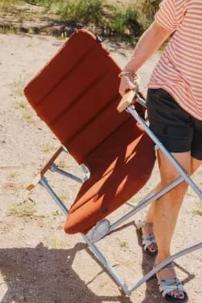 REI Co-op Westward Padded Folding Chair Smoked Paprika [Camping, Lawn, Yes]
