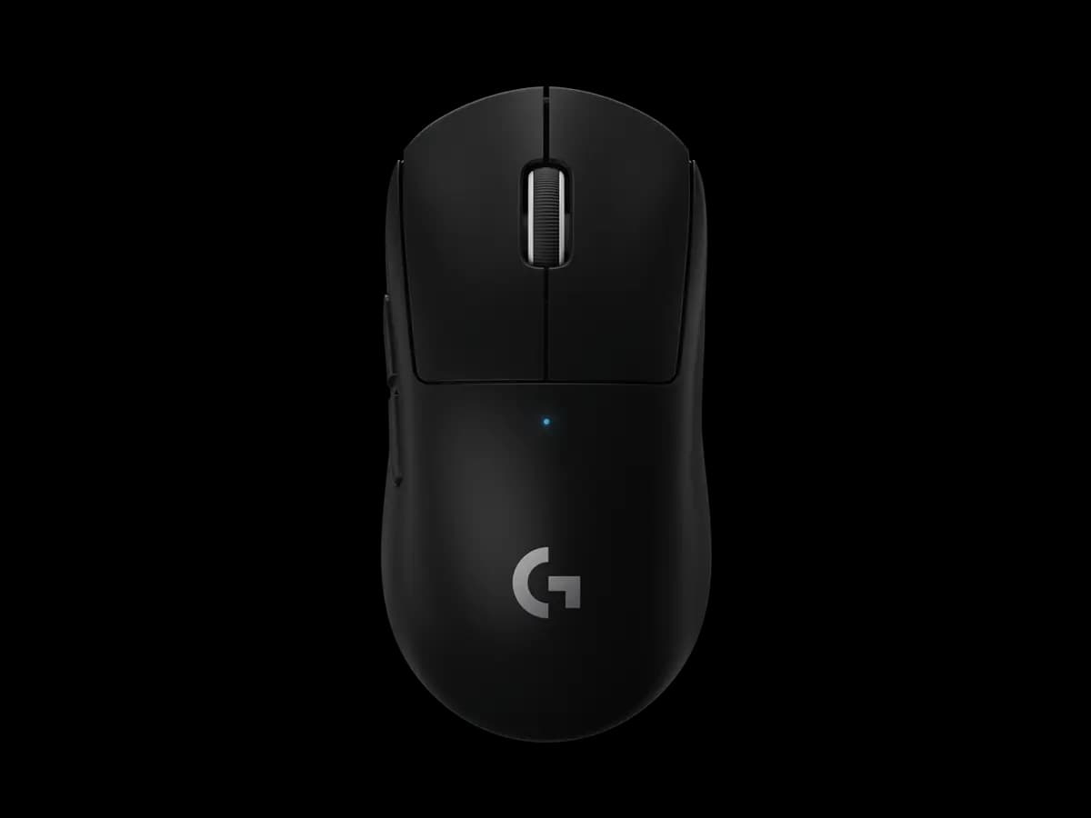 Logitech PRO X SUPERLIGHT - Black [1.57 in (40 mm), 2.5 in (63.5 mm), 4.92 in (125 mm)]