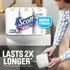Scott 1000 Septic-Safe 1-Ply Toilet Paper - 36 Rolls [Health Facts No Fragrance Added, Sheets Per Roll 1000, Sustainability Claims Plant-Based, Count 36 Rolls]