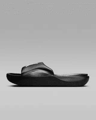 Jordan Franchise Slides Black/White [Black/White, M 7 / W 8, M 8 / W 9, M 9 / W 10, M 10 / W 11, M 11 / W 12,, Synthetic leather forefoot strap helps hold your]
