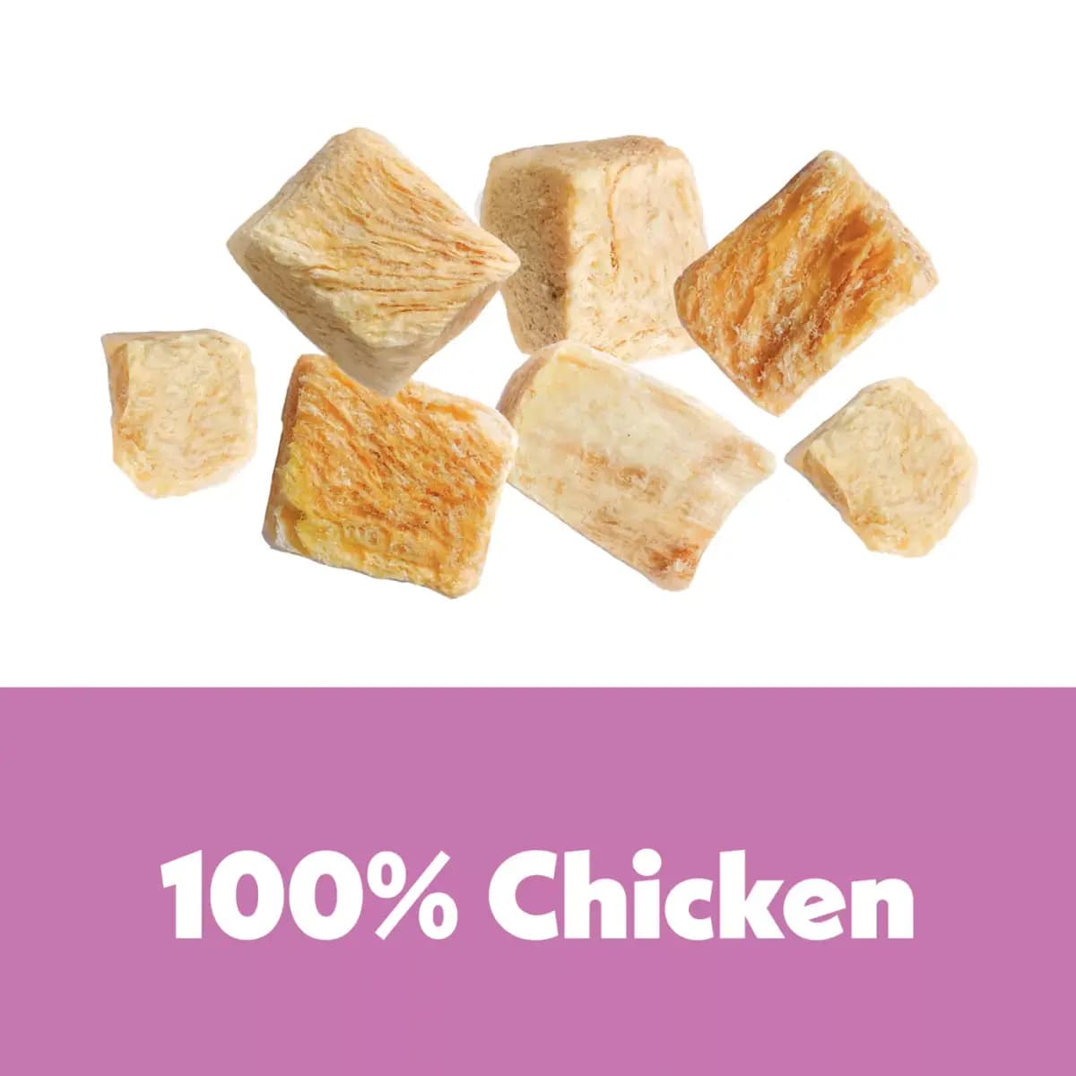 Wiggles & Wags Freeze Dried Chicken Crunchy Dog Treats [Brand Wiggles & Wags®, Food Type Treat, Made In USA, Intended For Dogs]