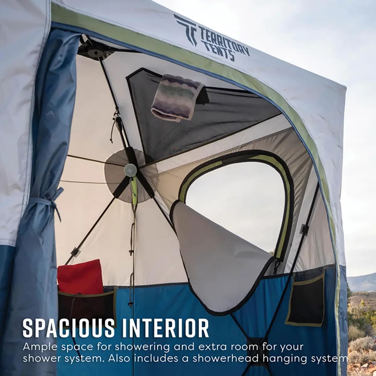 Territory Territory Tents Jet Set Privacy Shower Tent [16, 1, Tents]