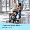 Graco Ready2Jet Compact Stroller - Splatter Art [Dimensions (Overall) 23.9 Inches (H) x 18 Inches (W) x 11.9 I, Weight 13.2 Pounds, Holds up to 50 Pounds, Dimensions (Collapsed) 30