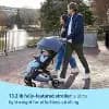 Graco Ready2Jet Compact Stroller - Splatter Art [Dimensions (Overall) 23.9 Inches (H) x 18 Inches (W) x 11.9 I, Weight 13.2 Pounds, Holds up to 50 Pounds, Dimensions (Collapsed) 30