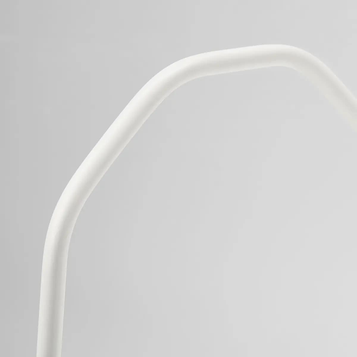 IKEA BURVIK Side table, white [Height 17 3/4 ", Height including handle 30 3/4 ", Diameter 15 "]