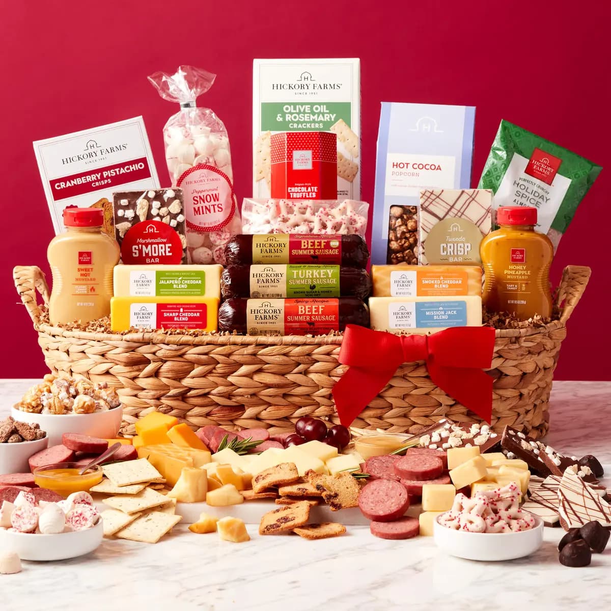 Grand Holiday Gift Basket [7 oz, 7 oz, 7 oz]