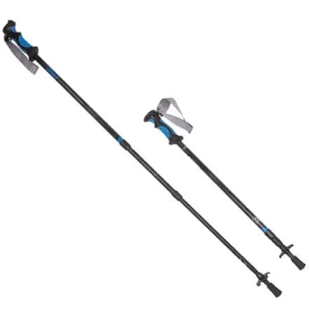 Mountainsmith Cobalt Trekking Poles - Pair Black Ice [Hiking, 6061 Aluminum, Plastic]