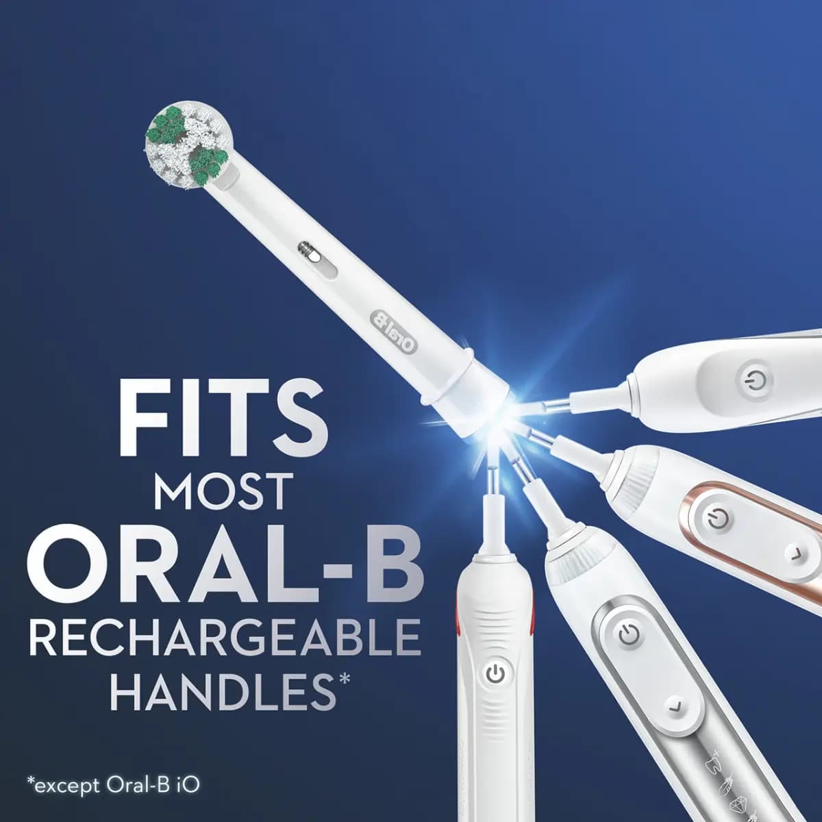 Oral-B Daily Clean Electric Toothbrush Replacement Brush Heads, 8 Count [EFFECTIVE CLEANING, ROUND CLEANS BETTER, TESTED & TRUSTED]