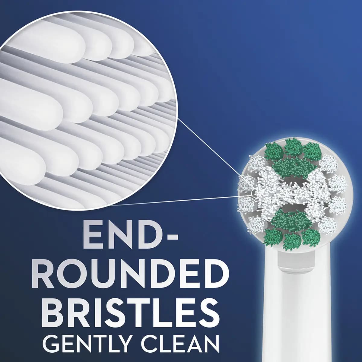 Oral-B Daily Clean Electric Toothbrush Replacement Brush Heads, 8 Count [EFFECTIVE CLEANING, ROUND CLEANS BETTER, TESTED & TRUSTED]