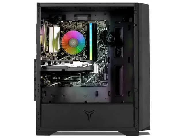 Gaming Desktop PC [Intel Core i5-14400F 10-Core Performance: Powered by the Intel Core i5-14400F with 10 cores and up to 4.7GHz turbo speed, delivering smooth, responsive performan