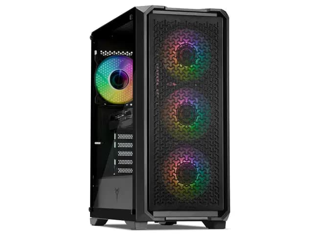 Gaming Desktop PC [Intel Core i5-14400F 10-Core Performance: Powered by the Intel Core i5-14400F with 10 cores and up to 4.7GHz turbo speed, delivering smooth, responsive performan
