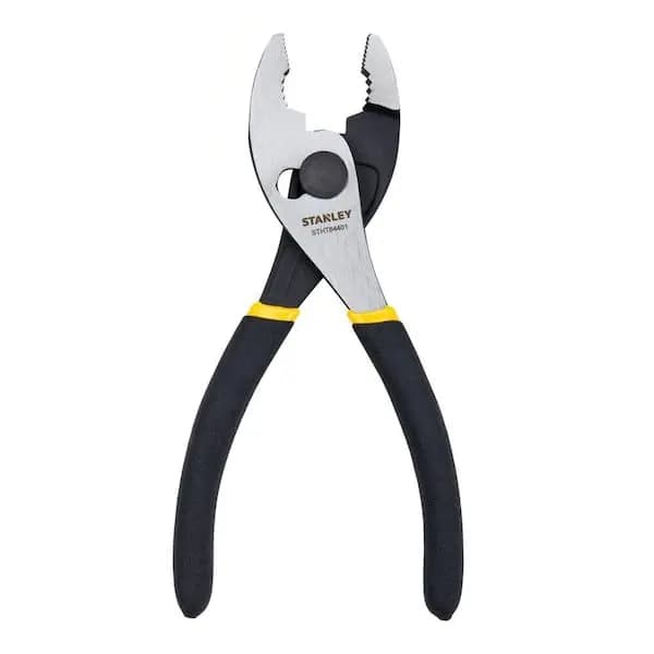 Stanley 6 in. Slip Joint Pliers, STHT84401 [Features: No Additional Features, Hand Tool Type: Slip Joint Pliers, Jaw Capacity (in.): 2.4 in]