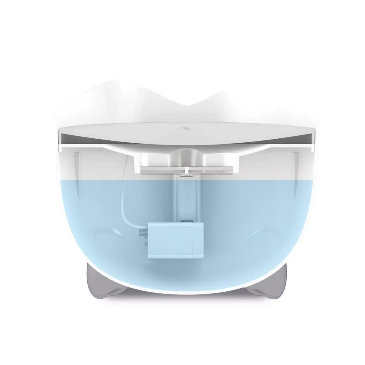 Catit® PIXI Stainless Steel Cat Drinking Fountain [Includes (1) 2.5 L fountain, Super-silent & fully, Intended Pet(s) Cat, Color White, Stainless Steel, Product Dimensions 8 in x 8