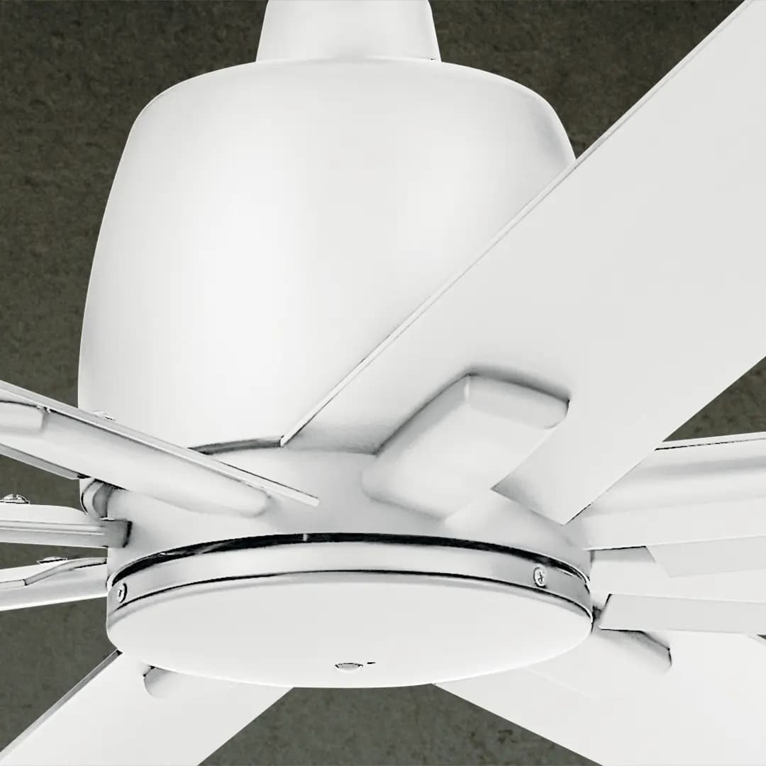 Kichler Breda Ceiling Fan Brushed Nickel [Attribute 65", Attribute 8 Blades, Diameter 65]