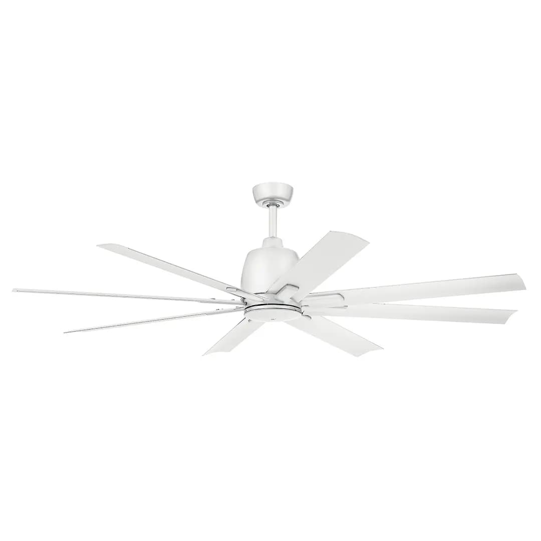 Kichler Breda Ceiling Fan Brushed Nickel [Attribute 65", Attribute 8 Blades, Diameter 65]