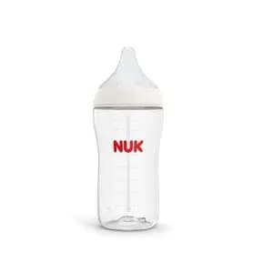 NUK Perfect Match Baby Bottle - Medium Flow - 8oz [Dimensions (Overall) 8.1 Inches (H) x 2.9 Inches (W) x 2.9 In, Weight .13 Pounds, Suggested Age 1 Month and Up, Capacity (Volume)