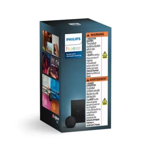 Philips Hue Tap dial switch [046677578770, Black, Synthetic]