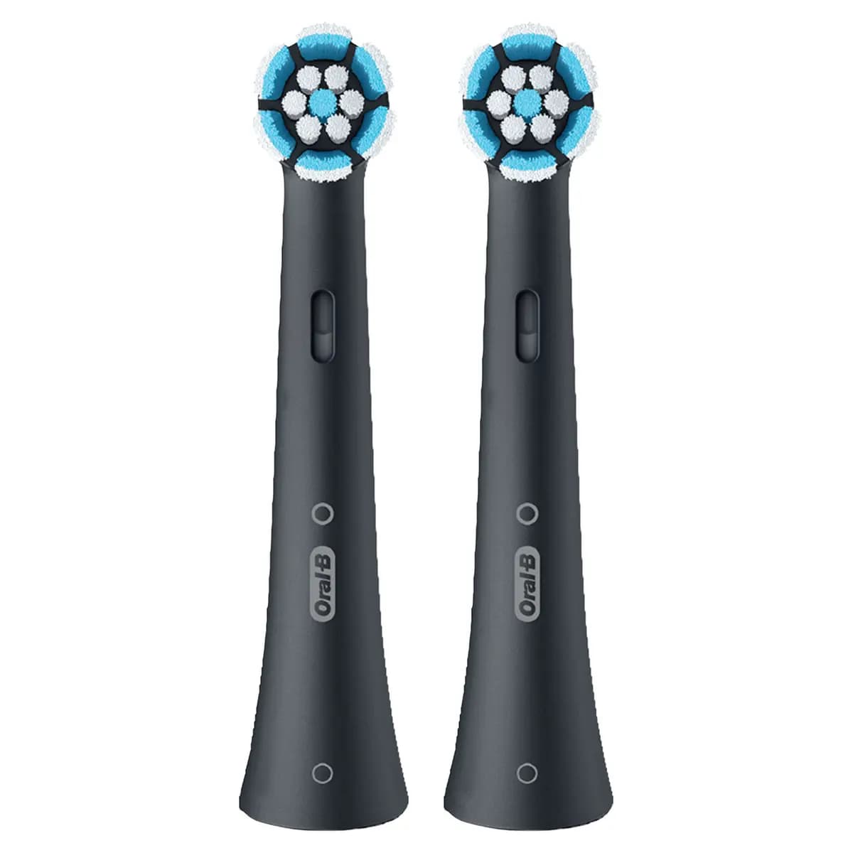 Oral-B iO Gentle Care Replacement Brush Heads, 2-Count, Black [The iO Gentle Care replacement brush heads are compatible with all Oral-B iO Electric Toot, Dentists recommend changi