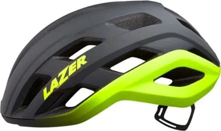 Lazer Strada KinetiCore Bike Helmet Matte Grey Flash Yellow [Road Cycling, Road Bike, In-mold]