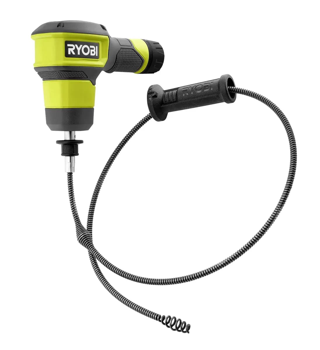 RYOBI USB Lithium Cordless Drain Auger with 2.0 Ah USB Lithium Battery and Charging Cable [Capacity 3Ah, Voltage 4V, USB Cable 21"]