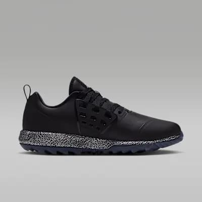 Jordan Grind Golf Shoes Black/Metallic Silver [Black/Metallic Silver, AR0503-002]