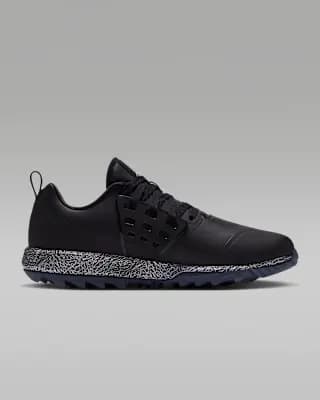 Jordan Grind Golf Shoes Black/Metallic Silver [Black/Metallic Silver, AR0503-002]