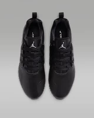 Jordan Grind Golf Shoes Black/Metallic Silver [Black/Metallic Silver, AR0503-002]