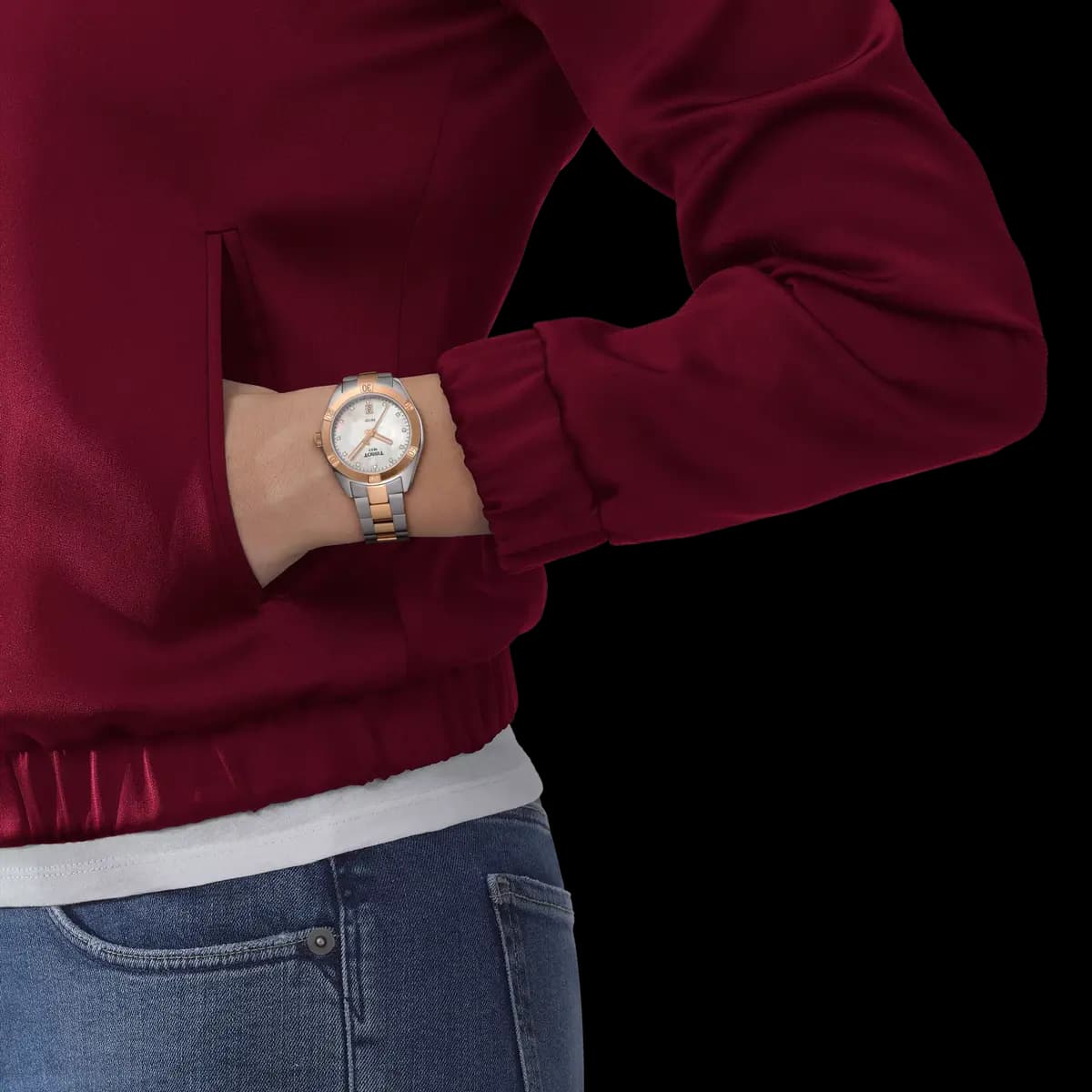 Tissot PR 100 Sport Chic 36mm White mother-of-pearl T1019102211600 [36.00 mm, Quartz three hands, 100 m]